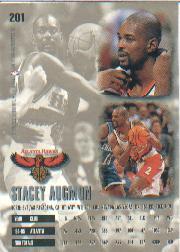 1995-96 Ultra #201 Stacey Augmon back image