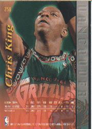 1995-96 Ultra #258 Chris King EXP back image