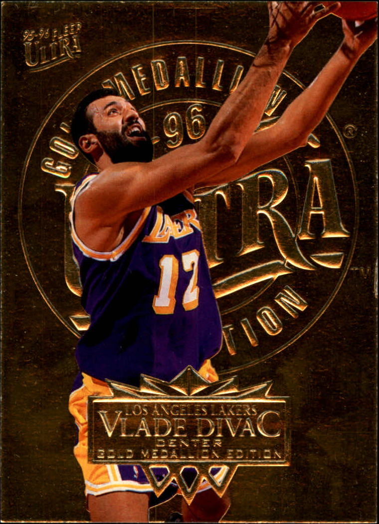 1995-96 Ultra Gold Medallion #88 Vlade Divac