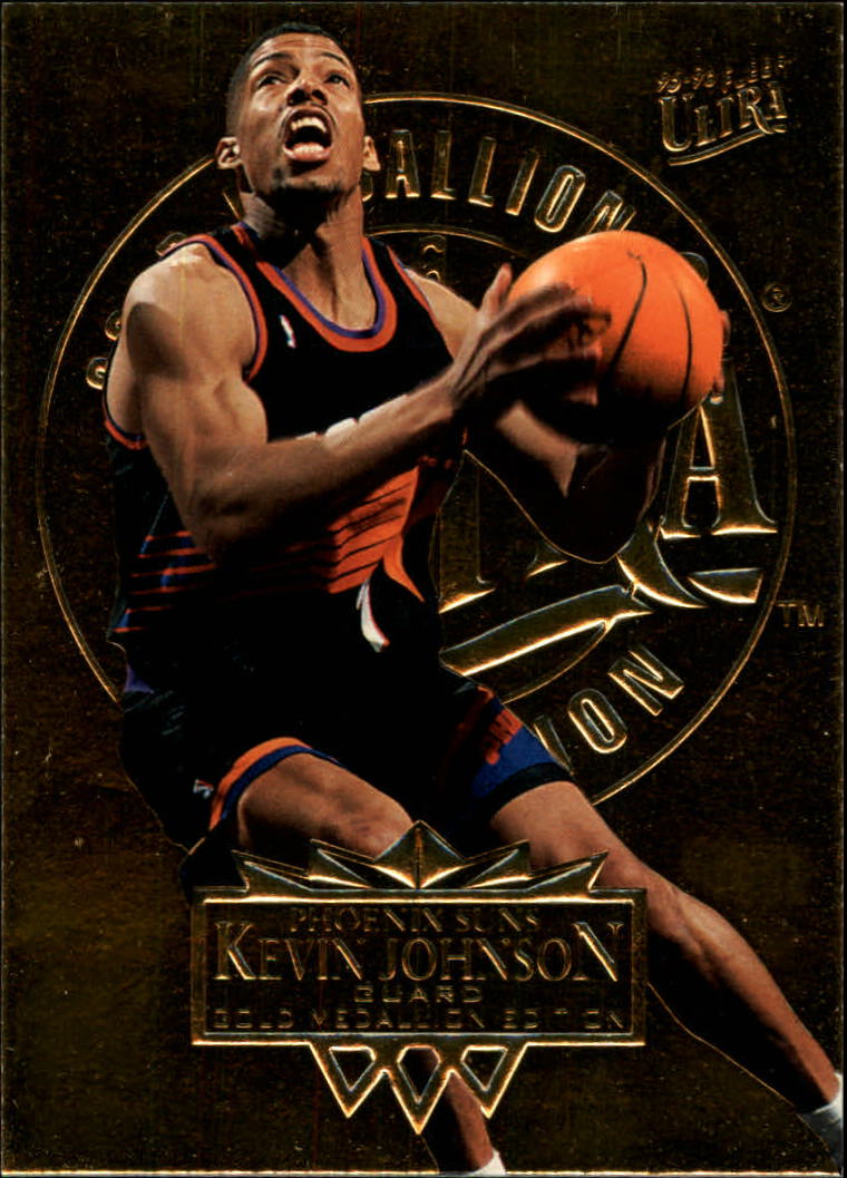 1995-96 Ultra Gold Medallion #141 Kevin Johnson