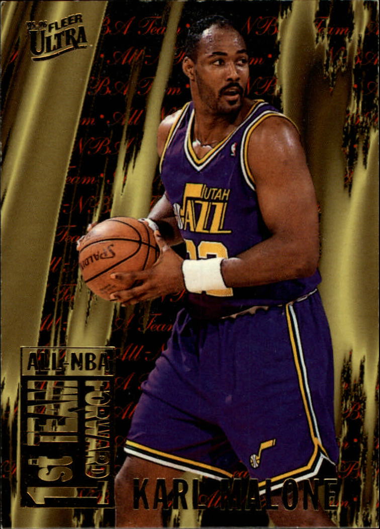 1995-96 Ultra All-NBA #2 Karl Malone