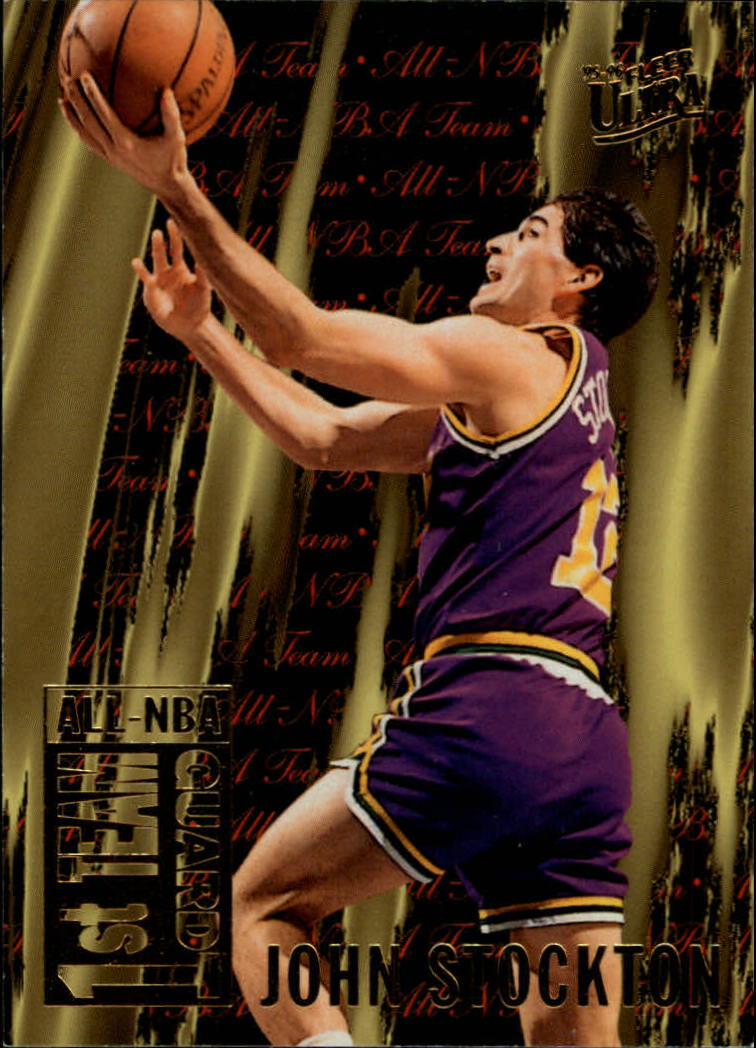 1995-96 Ultra All-NBA #5 John Stockton