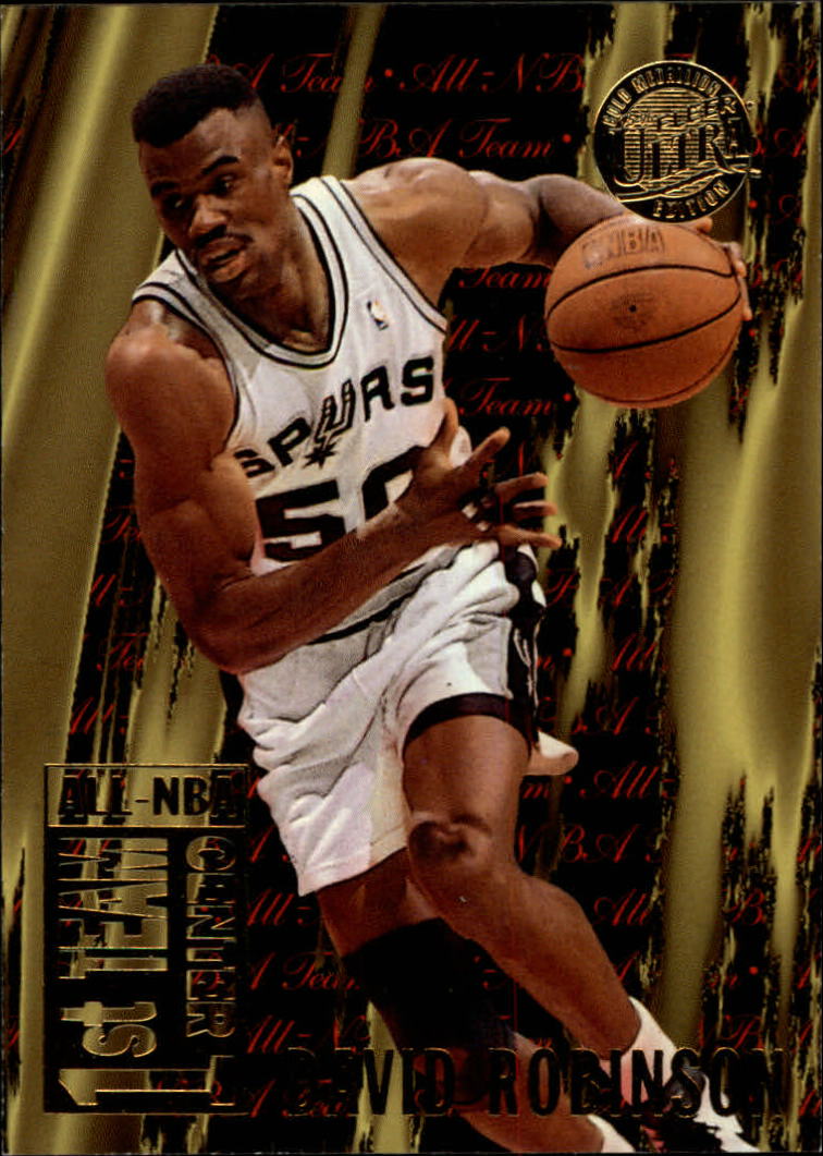 1995-96 Ultra All-NBA Gold Medallion #4 David Robinson