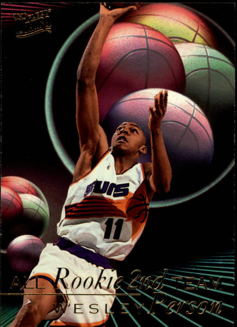 1995-96 Ultra All-Rookie Team #9 Wesley Person - NM-MT