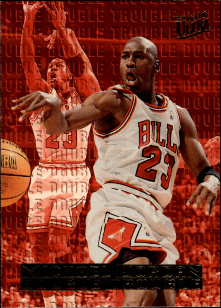 1995-96 Ultra Double Trouble #3 Michael Jordan