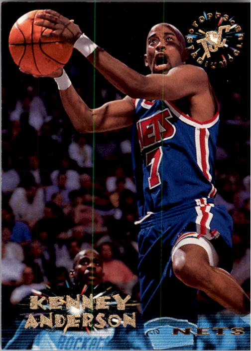 1995-96 Stadium Club #20 Kenny Anderson UER/Name is spelled Kenney
