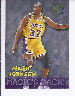 1995-96 Stadium Club #361 Magic Johnson