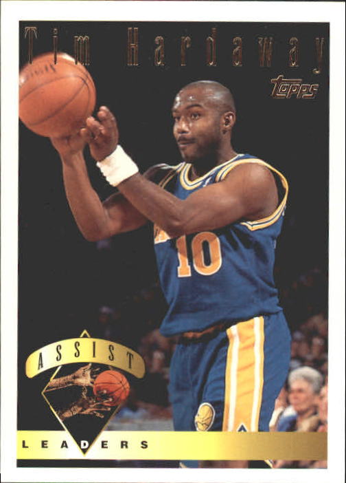 1995-96 Topps #18 Tim Hardaway LL - NM-MT - Jim & Steve's Sportscard ...