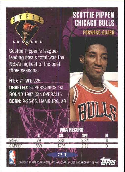 Scottie Pippen cards (1989-2019) Bulls Blazers - You Choose - Bild 84 von 239