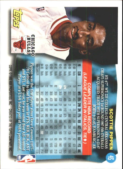 Scottie Pippen cards (1989-2019) Bulls Blazers - You Choose - Bild 86 von 239