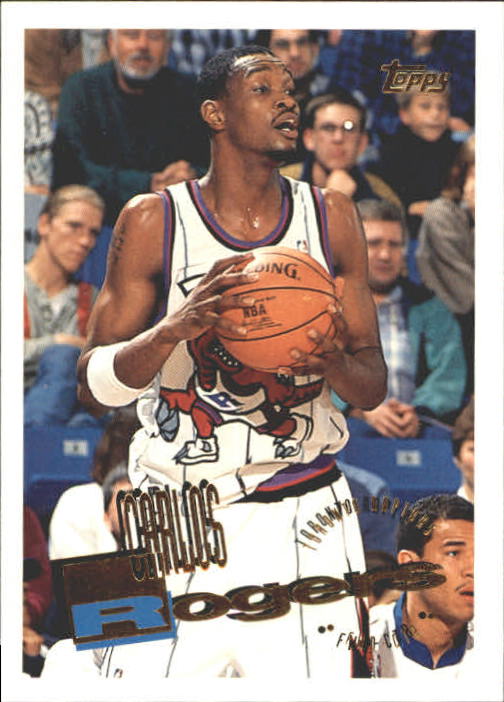 1995-96 Topps #233 Carlos Rogers