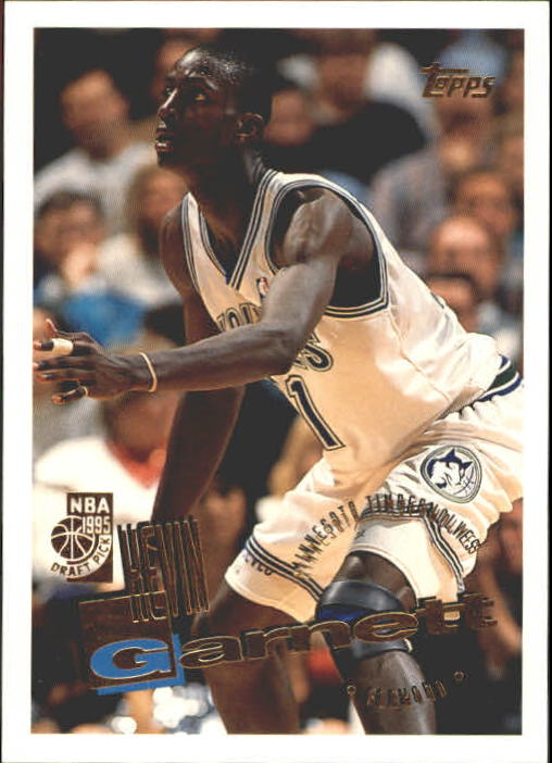 1995-96 Topps #237 Kevin Garnett RC