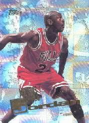 1995-96 Topps Power Boosters #277 Michael Jordan