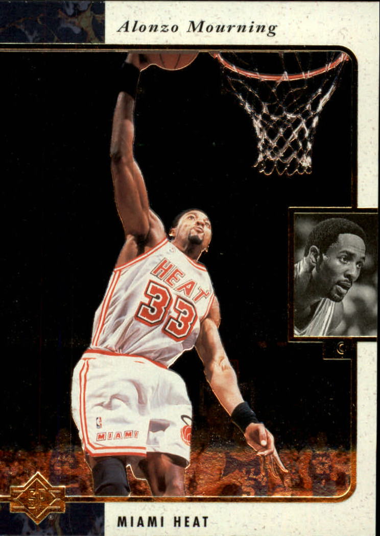 1995-96 SP #70 Alonzo Mourning