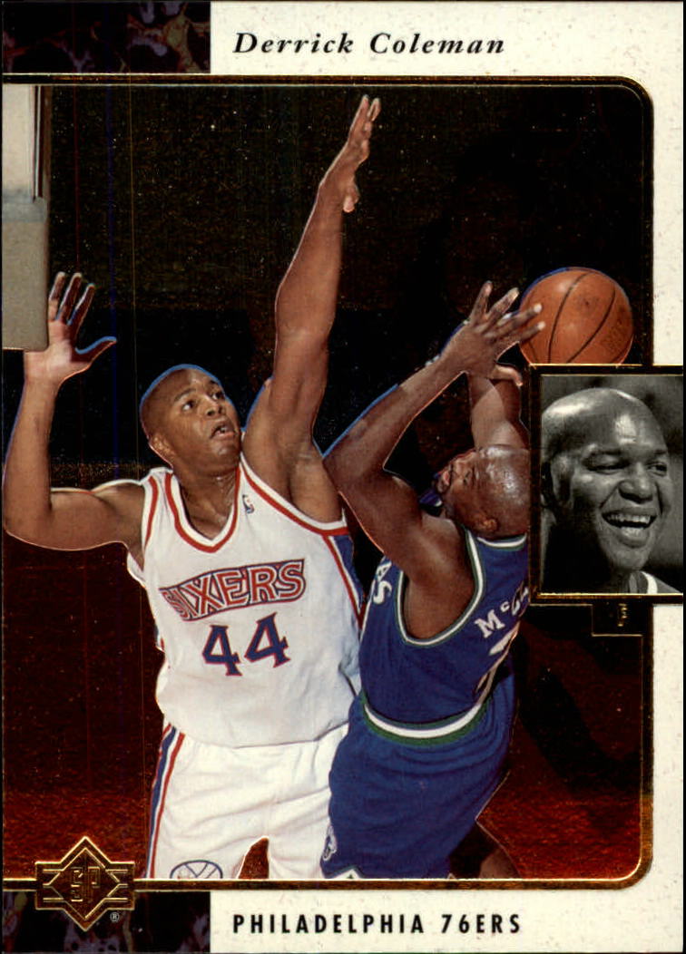 1995-96 SP #98 Derrick Coleman