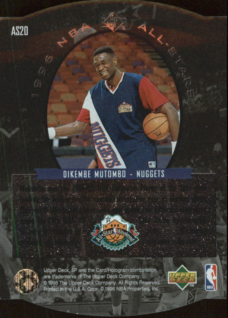 1995-96 SP All-Stars #AS1 Anfernee Hardaway - NM-MT