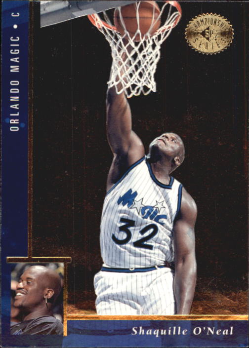 1995-96 SP Championship #76 Shaquille O'Neal on Fanatics Collect