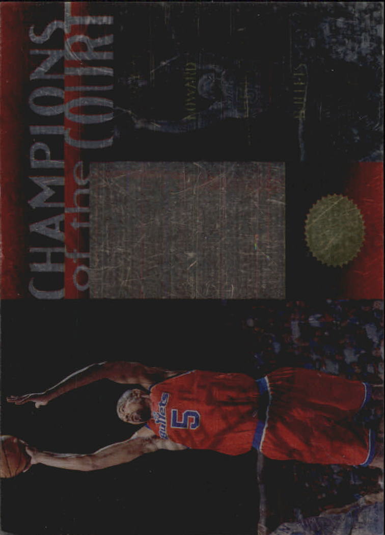1995-96 SP Championship Champions of the Court #C29 Juwan Howard