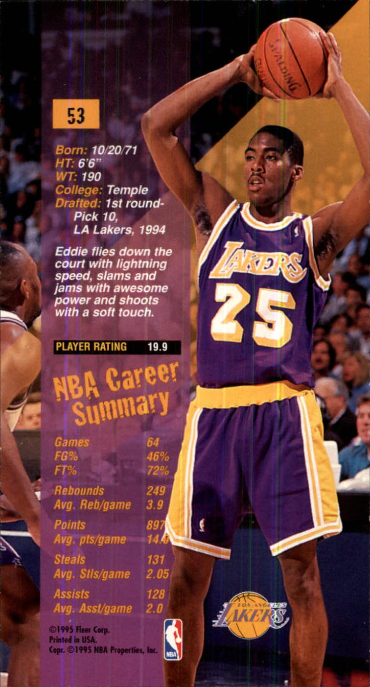 B1651- 1995-96 Jam Session Bk Cards 1-119 +Inserts -You Pick- 15+ FREE US SHIP - Picture 72 of 207