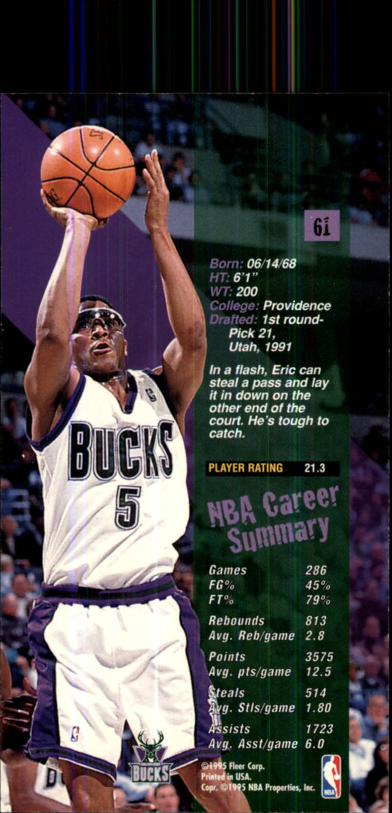 B1651- 1995-96 Jam Session Bk Cards 1-119 +Inserts -You Pick- 15+ FREE US SHIP - Picture 86 of 207