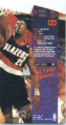 1995-96 Jam Session Die Cuts #D104 Jerome Kersey back image