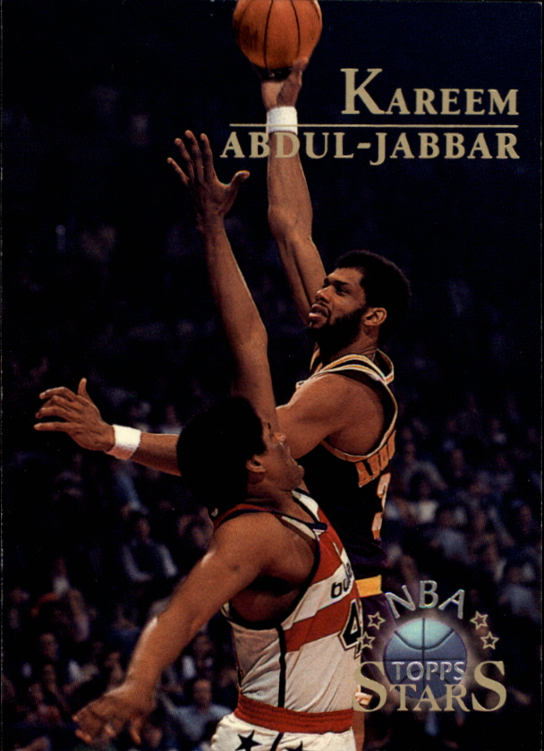 1996 Topps Stars #1 Kareem Abdul-Jabbar