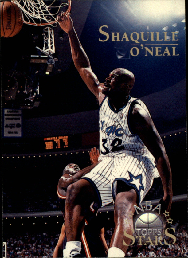 1996 Topps Stars #32 Shaquille O'Neal
