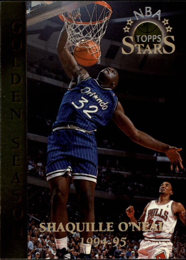 1996 Topps Stars #82 Shaquille O'Neal GS