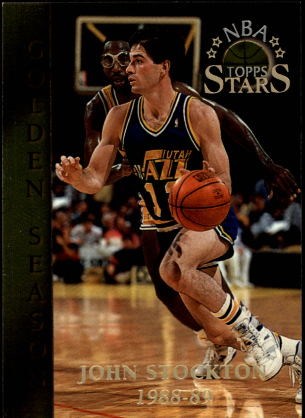1996 Topps Stars #93 John Stockton GS
