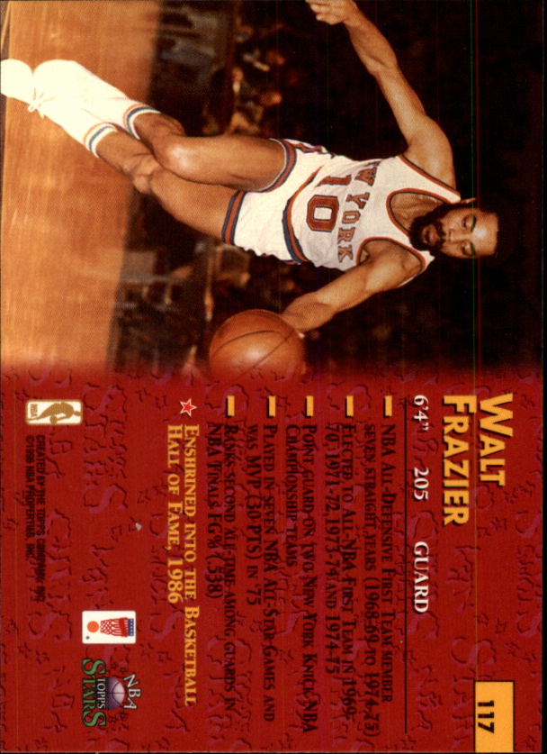 1996 Topps Stars - Golden Seasons #81 Earl Monroe