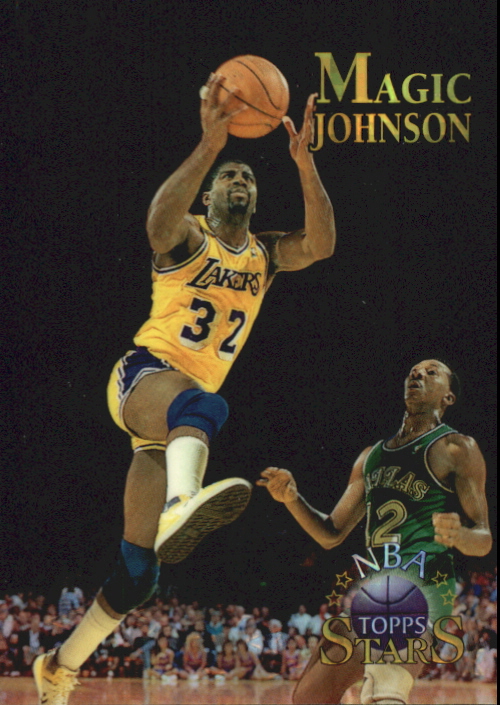 1996 Topps Stars Finest Refractors #22 Magic Johnson