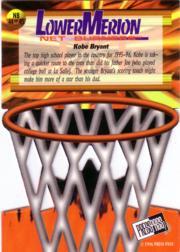 1996 Press Pass Net Burners #44 Kobe Bryant back image
