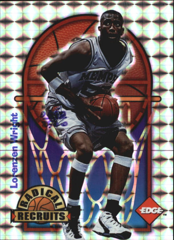 1996 Collector's Edge Radical Recruits Holofoil #24 Lorenzen Wright