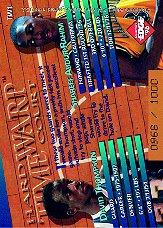 1996 Collector's Edge Time Warp Gold #1 Shareef Abdur-Rahim/David Thompson back image