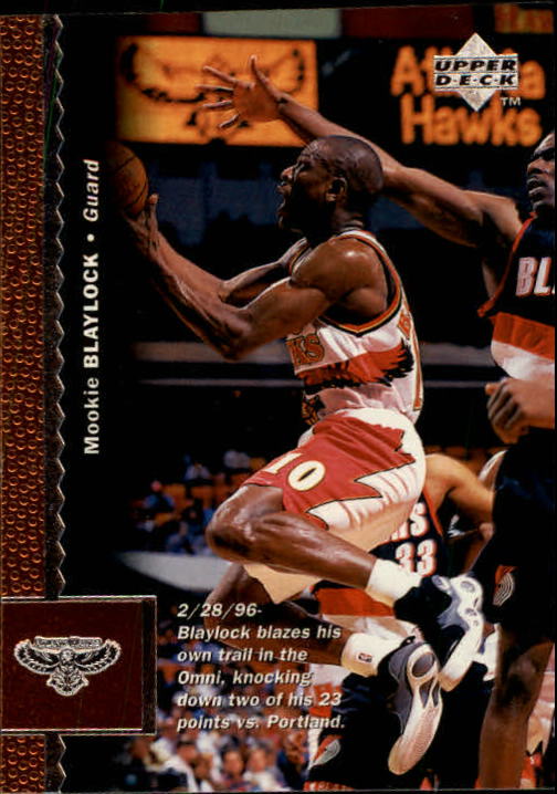 1996-97 Hoops Starting Five #1 Mookie Blaylock/Christian Laettner