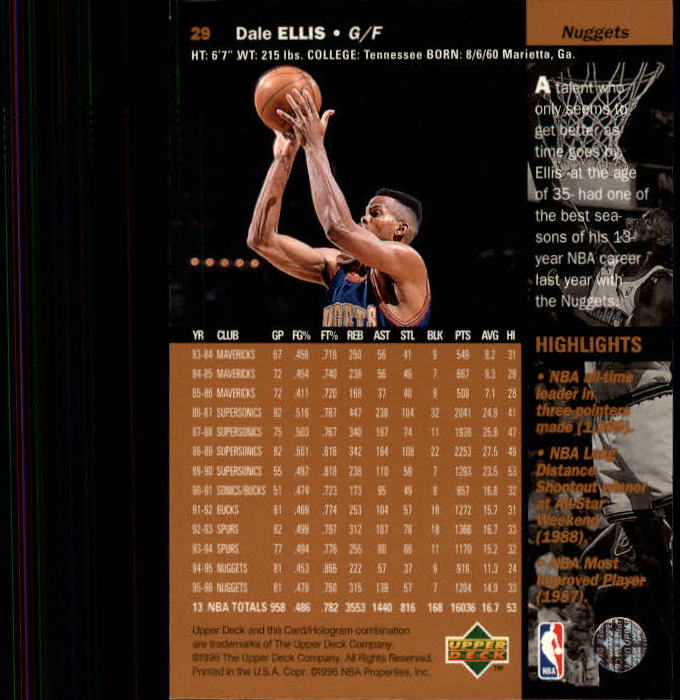 B2146- 1996-97 Upper Deck Bk Cards 1-250 +Rookies -You Pick- 15+ FREE US SHIP - Picture 31 of 449
