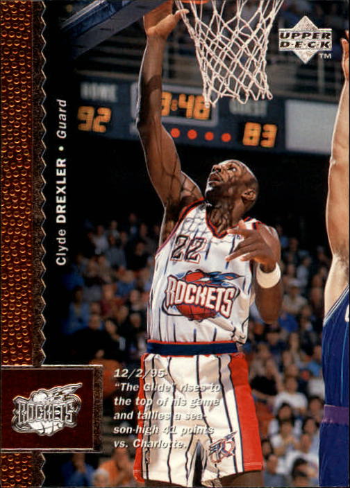 Clyde Drexler cards (1989-2022) Blazers Rockets - You Choose - Picture 105 of 162