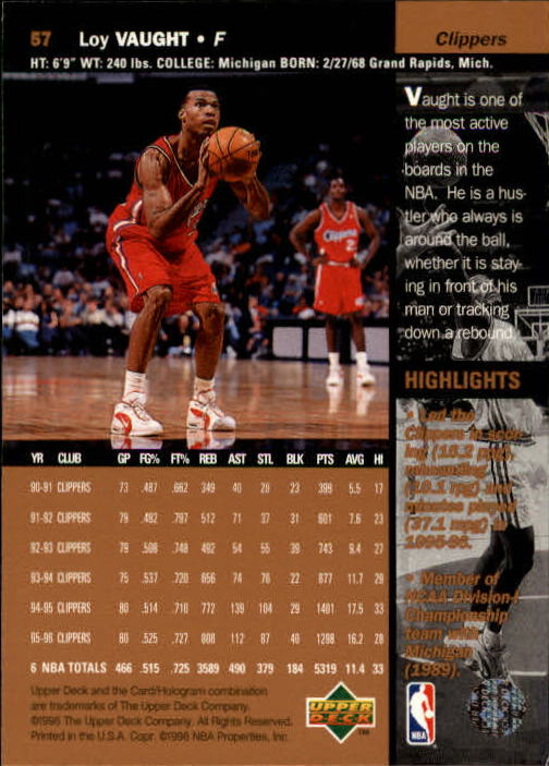 B2146- 1996-97 Upper Deck Bk Cards 1-250 +Rookies -You Pick- 15+ FREE US SHIP - Picture 71 of 449