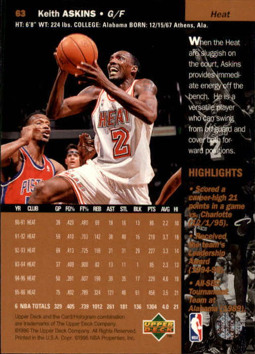 B2146- 1996-97 Upper Deck Bk Cards 1-250 +Rookies -You Pick- 15+ FREE US SHIP - Picture 79 of 449