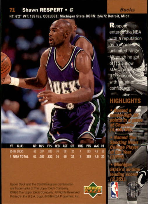B2146- 1996-97 Upper Deck Bk Cards 1-250 +Rookies -You Pick- 15+ FREE US SHIP - Picture 91 of 449