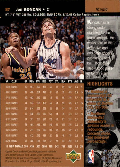 B2146- 1996-97 Upper Deck Bk Cards 1-250 +Rookies -You Pick- 15+ FREE US SHIP - Picture 117 of 449