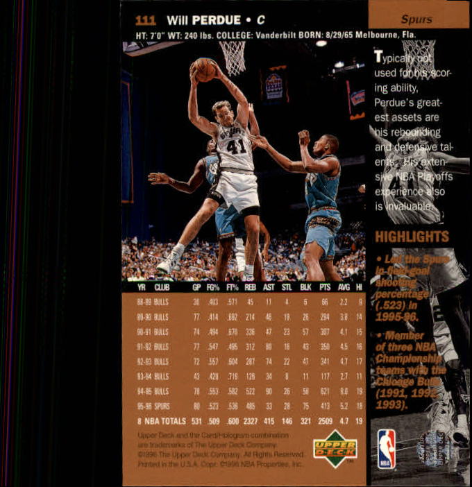 B2146- 1996-97 Upper Deck Bk Cards 1-250 +Rookies -You Pick- 15+ FREE US SHIP - Picture 143 of 449