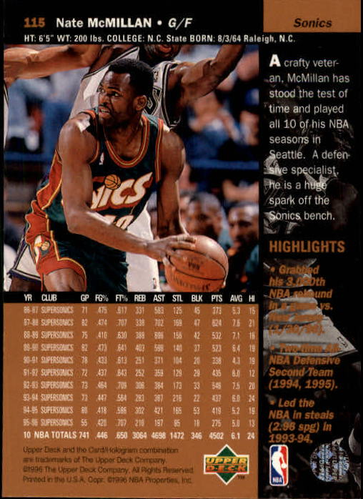B2146- 1996-97 Upper Deck Bk Cards 1-250 +Rookies -You Pick- 15+ FREE US SHIP - Picture 151 of 449