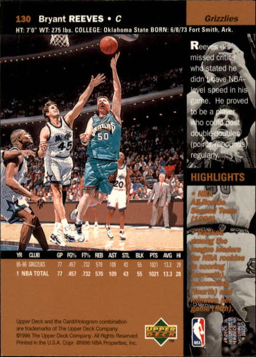 B2146- 1996-97 Upper Deck Bk Cards 1-250 +Rookies -You Pick- 15+ FREE US SHIP - Picture 165 of 449