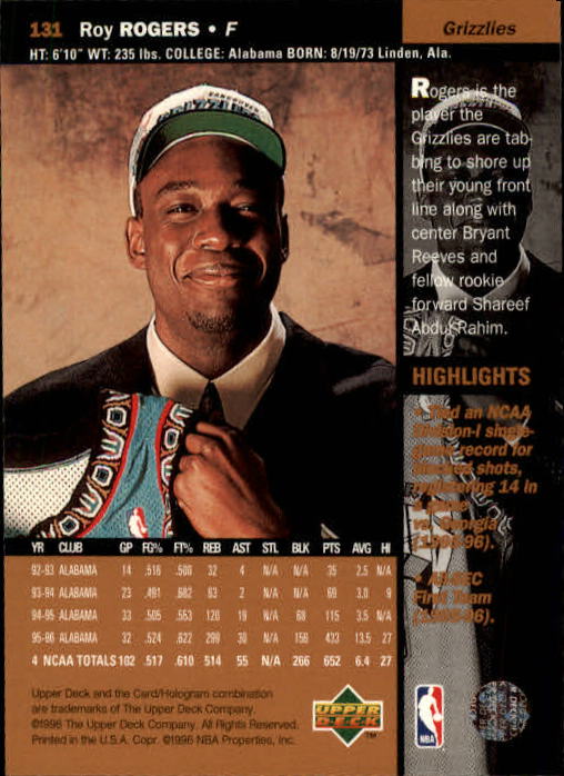 B2146- 1996-97 Upper Deck Bk Cards 1-250 +Rookies -You Pick- 15+ FREE US SHIP - Picture 167 of 449