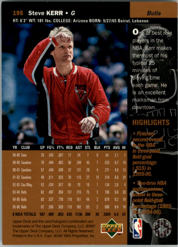 B2146- 1996-97 Upper Deck Bk Cards 1-250 +Rookies -You Pick- 15+ FREE US SHIP - Picture 235 of 449