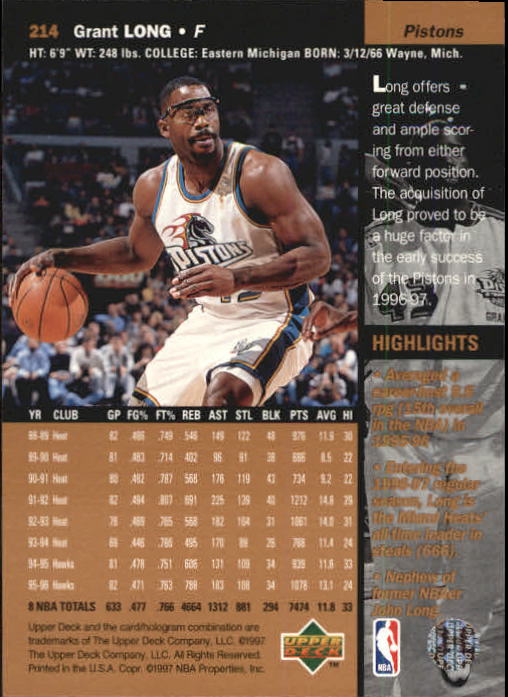 B2146- 1996-97 Upper Deck Bk Cards 1-250 +Rookies -You Pick- 15+ FREE US SHIP - Picture 265 of 449
