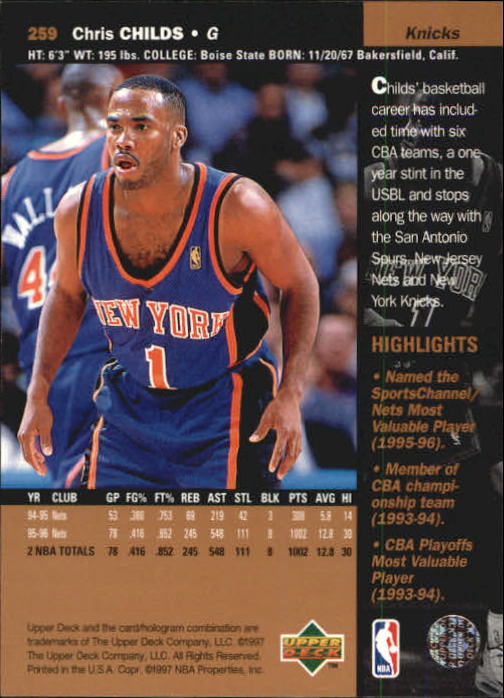 B2146- 1996-97 Upper Deck Bk Cards 1-250 +Rookies -You Pick- 15+ FREE US SHIP - Picture 327 of 449