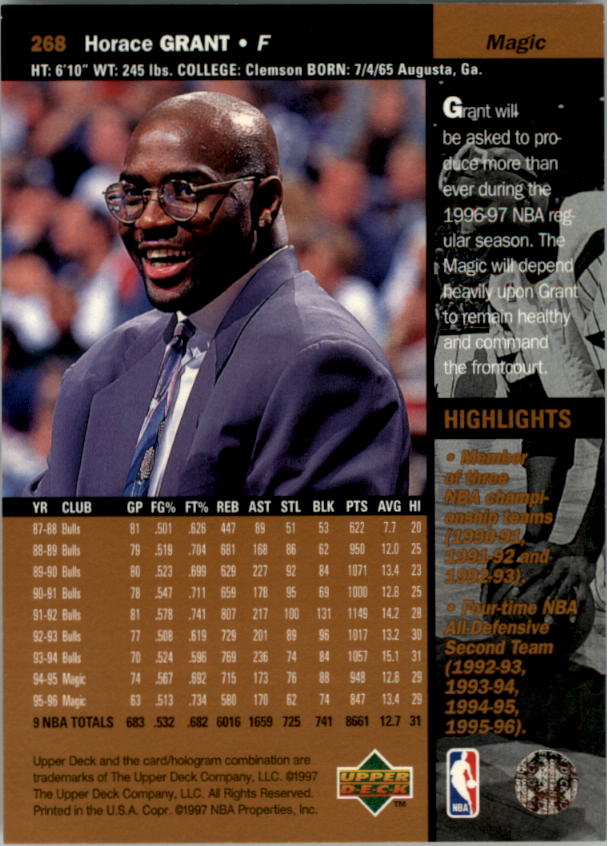 B2146- 1996-97 Upper Deck Bk Cards 1-250 +Rookies -You Pick- 15+ FREE US SHIP - Picture 343 of 449