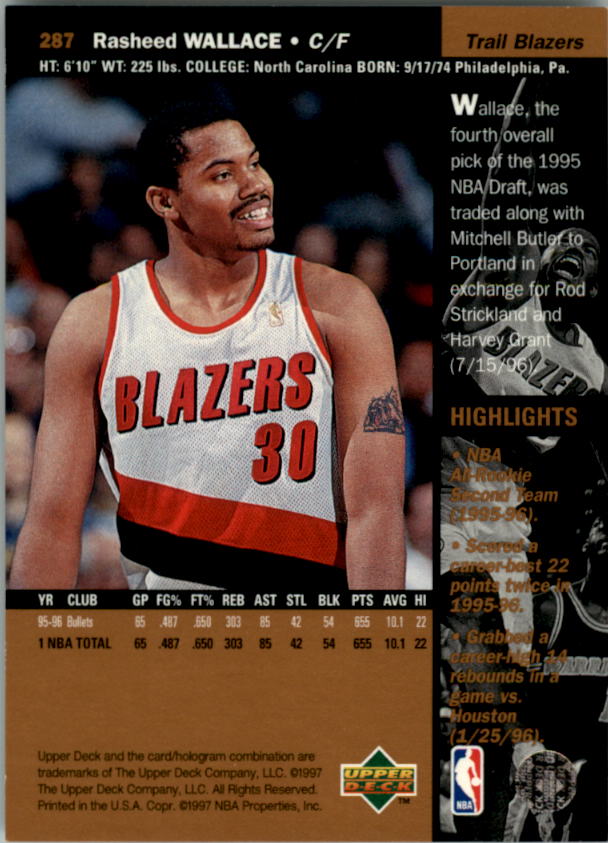 B2146- 1996-97 Upper Deck Bk Cards 1-250 +Rookies -You Pick- 15+ FREE US SHIP - Picture 367 of 449